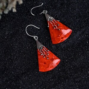 Aesthetic Earrings - Silver Bali Earrings - Protection Kit - Shamanic Tools - Shaman Earrings - Talisman Amulet - Magic Item