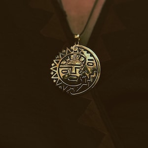 Amulet na szczęście - Amulet ochronny - Narzędzia szamańskie - Zestaw ochronny - Naszyjnik szamana - Przedmiot magiczny - Męski medalion