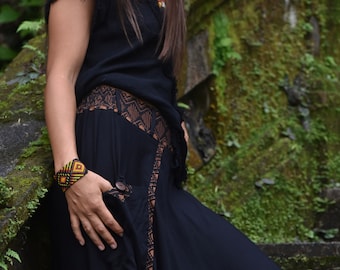 Cotton Harem Pants - Mens Yoga Pants - Mens Hippie Pants - Shaman Clothing - Unisex Bohemian Pants - Bohemian Clothing