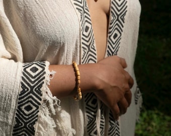 Boho Kimono – Handmade Cotton Festival Robe / Ritual Clothing