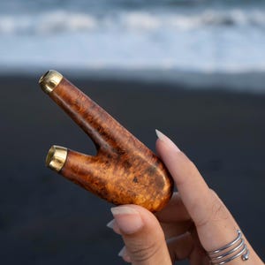 hape tobacco pipe Tepi Rustic Sierra Horn - SederCraft