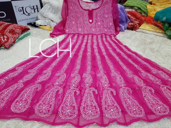 chikan anarkali online