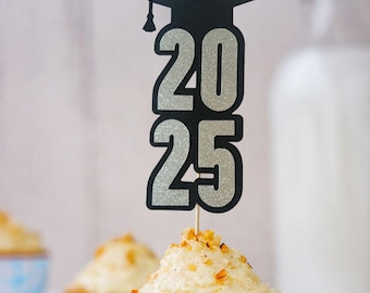2026 Doktor Hut Barett Muffin Topper Bachelor Master Abschluss Geschenk Party Dekoration