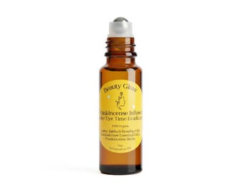 Age Eraser Rollerball, oli biologici di ricino, rosa canina e jojoba, olio essenziale di incenso e olio anti-età infuso con resina