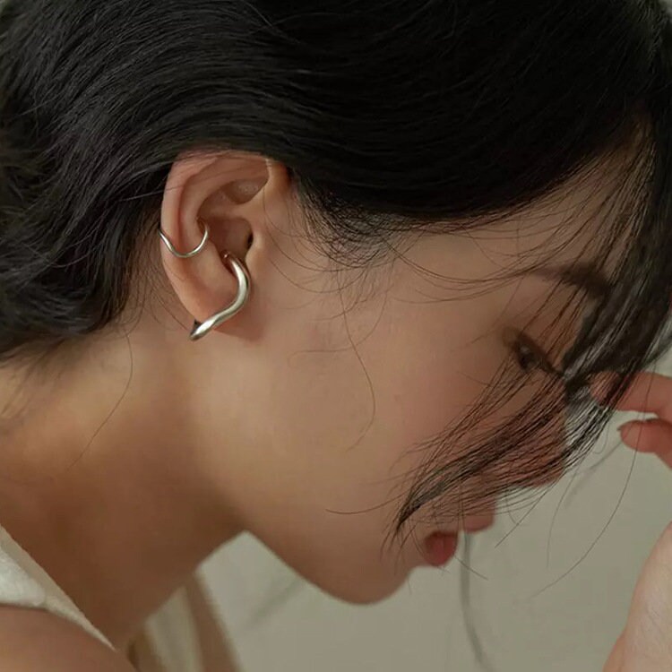 Ear Cuff 2 Peice Set! Small and Large Ear Cuffs in Silver or Gold Col…