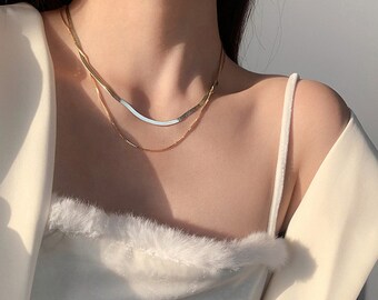Through Thick and Thin Necklace - Etsy