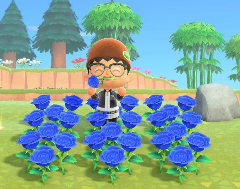 Hybrid Blue Roses ACNH 9 pack EN flores DE JUEGO Etsy