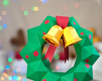Download Christmas Papercraft Etsy PSD Mockup Templates