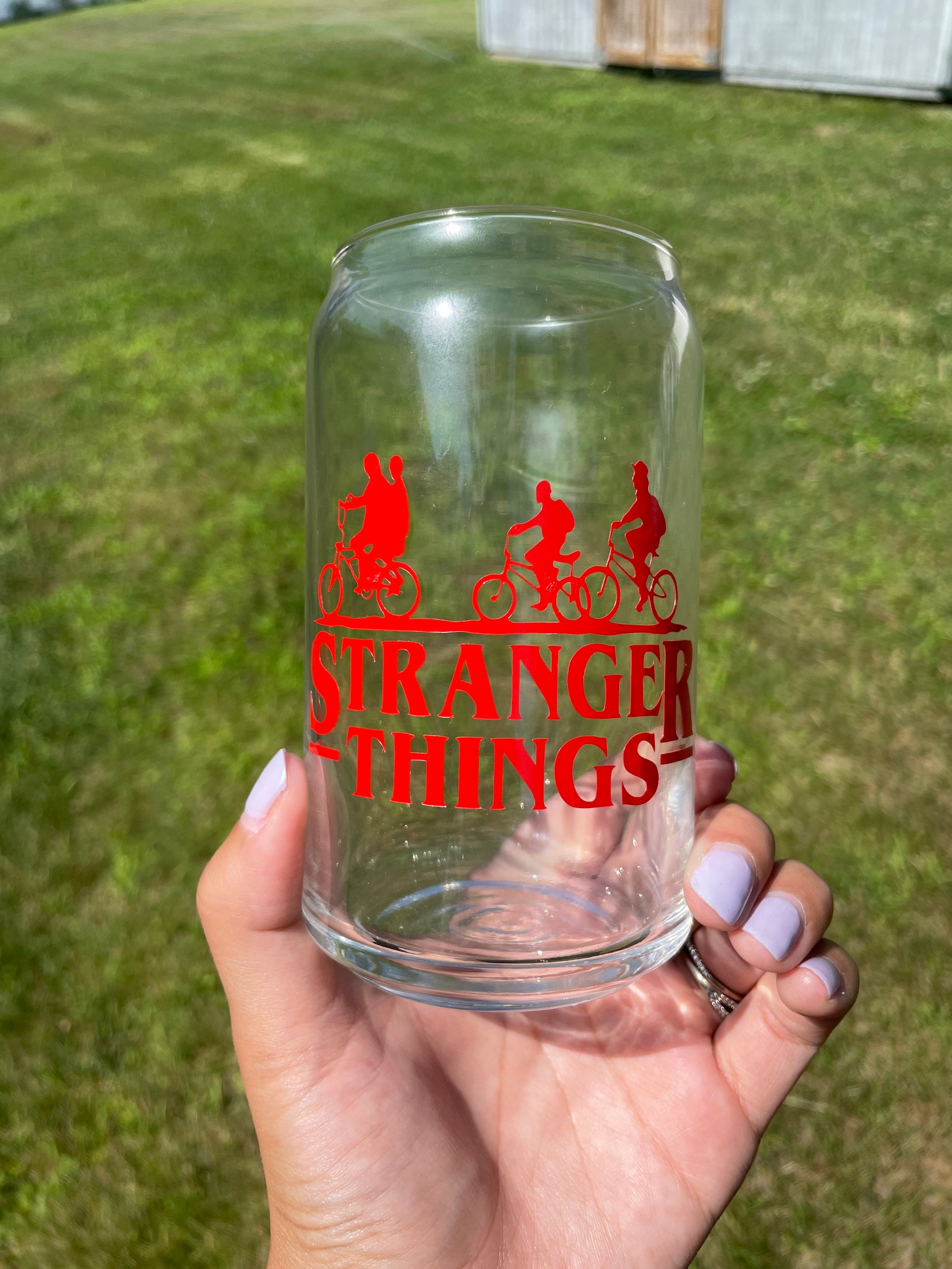 Stranger Glass Can Cup