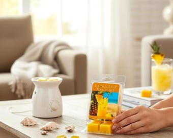 Piña Dulce Wax Melt, Tropical Pineapple Scent, Soy Blend