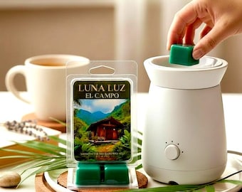 El Campo Wax Melt, Puerto Rican Wax Melt, Tropical, Countryside, Green Ozonic, Moss, Woodland Musk, Fragrance, Scent