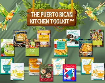 The Puerto Rican Kitchen Toolkit, Comida Criolla, Puerto Rican Cookery, Puerto Rican Cookbook, Puerto Rico Cookbook, Puerto Rican Cuisine