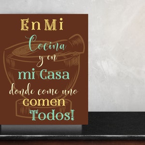 Boricua, art mural cubain, art mural RP, art de cuisine RP, Arte de Pared, fierté portoricaine, Cocina Cubana, cadeau pour gourmets, décoration de cocina