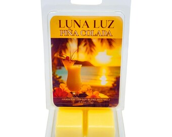 Piña Colada Wax Melt, Puerto Rican Cocktail Scent, Puerto Rican Drink Scent, Coconut Wax Melt, Pineapple, Vanilla, Tonka Bean