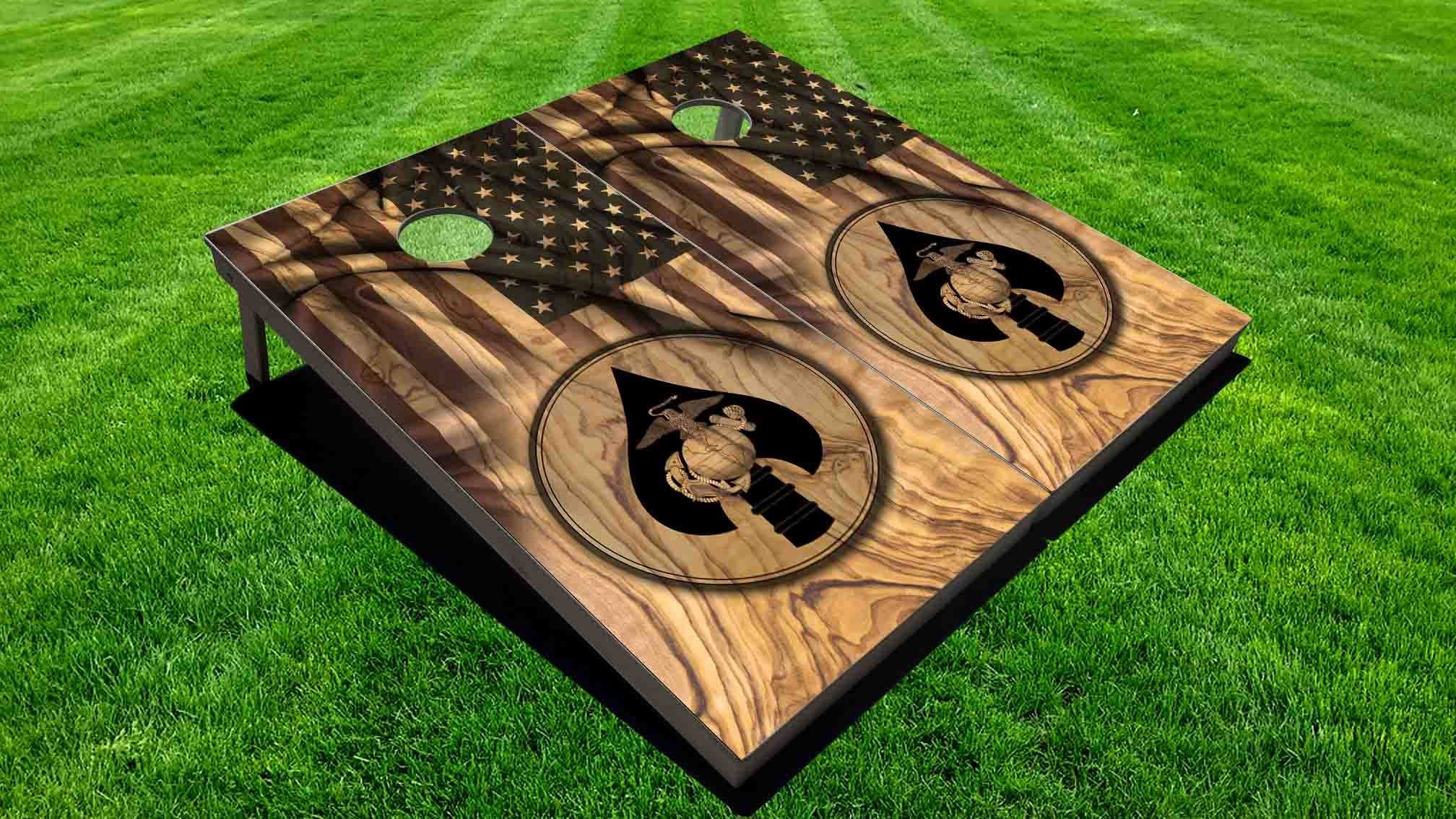 cornhole board design