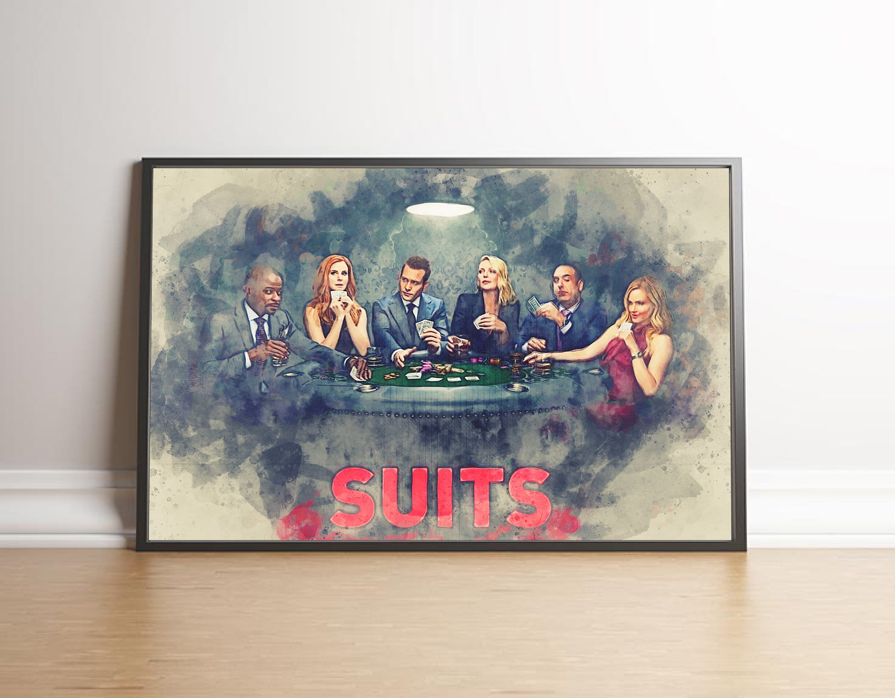 SUITS TV Show Print Art Poster Harvey Donna Mike Print Artwork Etsy