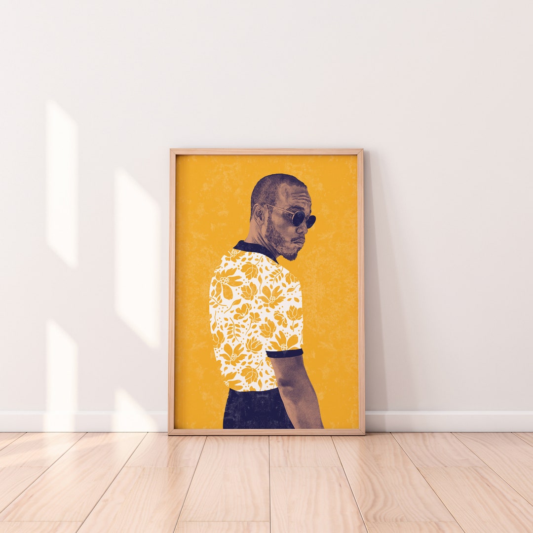 Anderson Paak Anderson Paak Poster Illustration Hiphop Funk - Etsy