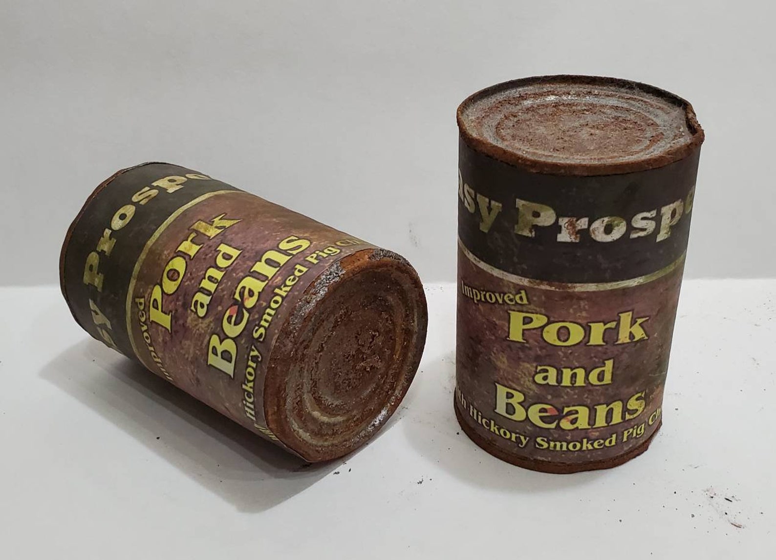 Pork and Beans Inspired by Fallout 1/1 Scale Prop Etsy