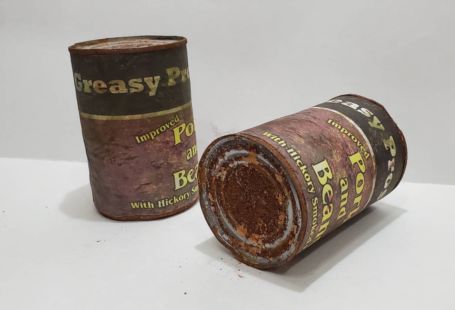 Pork and Beans Inspired by Fallout 1/1 Scale Prop Etsy