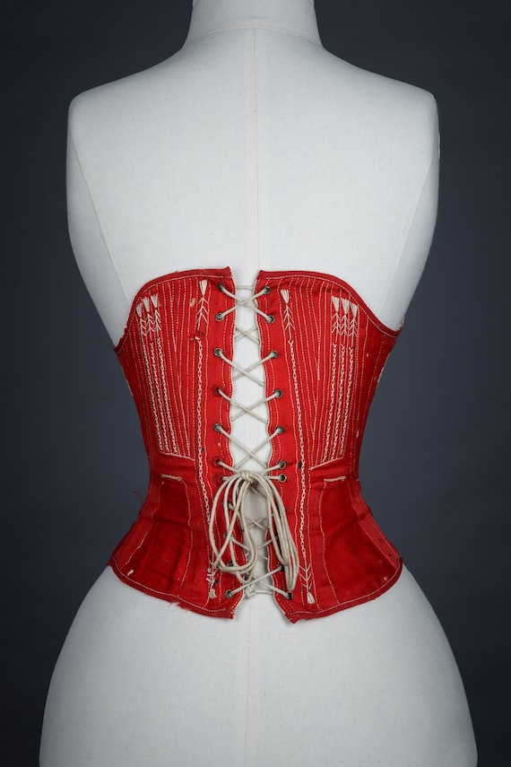 REF W PDF Digital File Antique Edwardian Corset Pattern 19.40