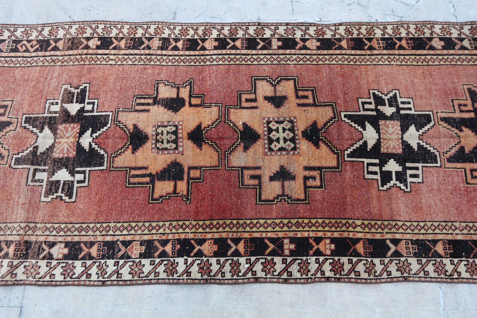 Pastel Runner Rug 10'1x3'6 Ft 308X112 - Etsy
