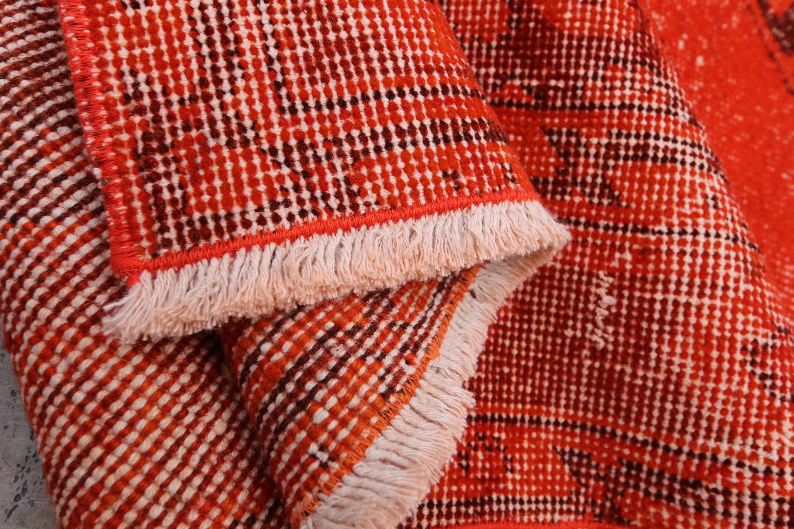 Orange Runner Rug 12'7x4'7ft 387x145cm Etsy UK