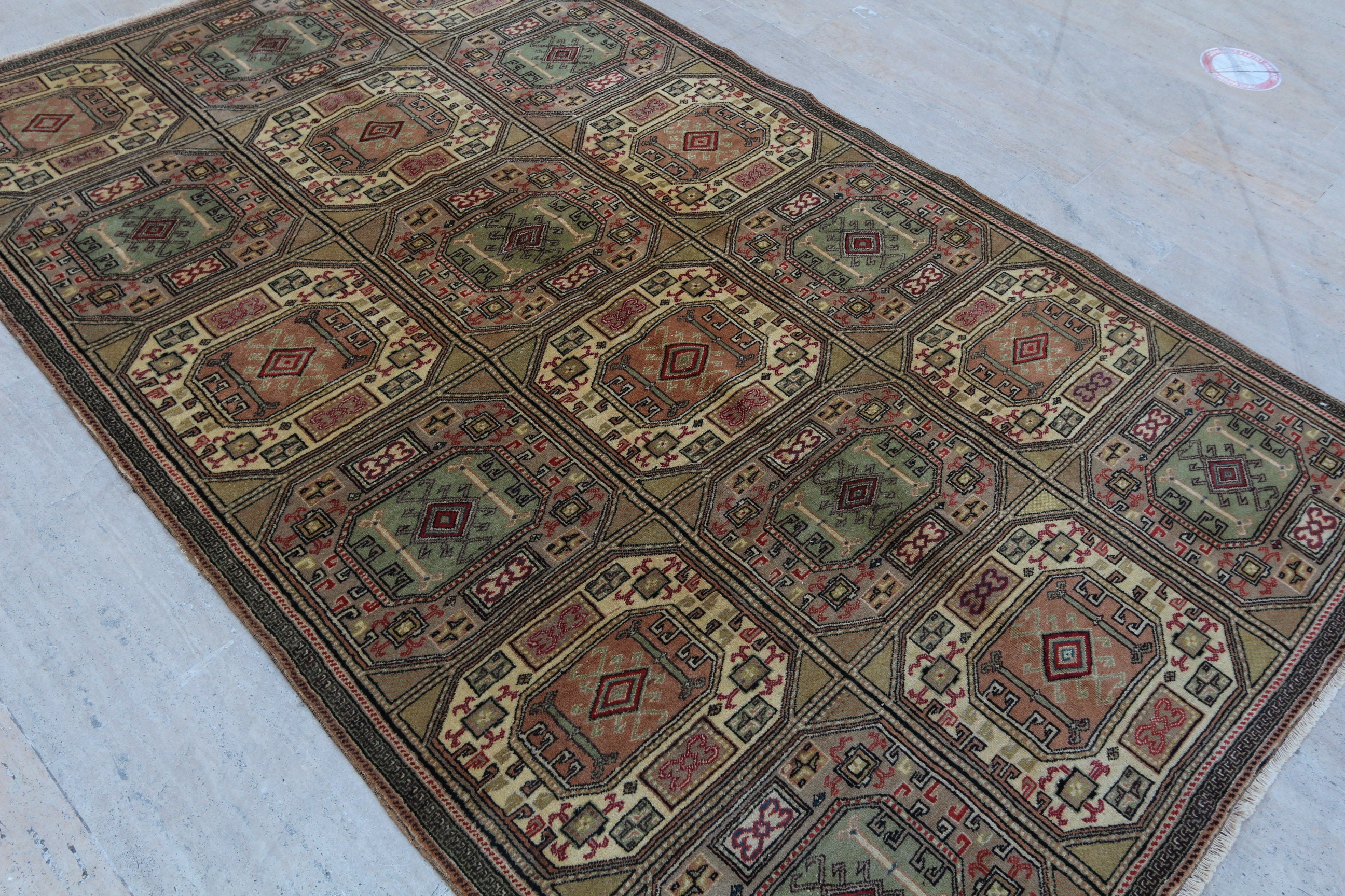 Natural Wool Rug 9'4x5'9 Ft 289x180cm Etsy UK