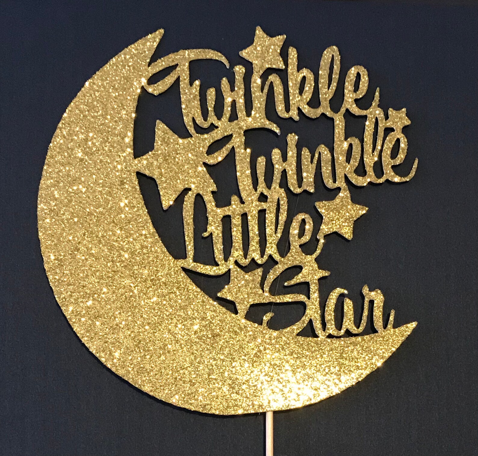 Twinkle Twinkle Little Star Cake Topper Baby Shower Party | Etsy