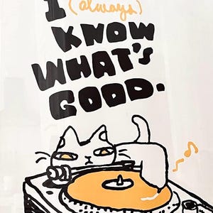 A2/A3  "I (always) know what's good." ryoko Nagara Illustration Design