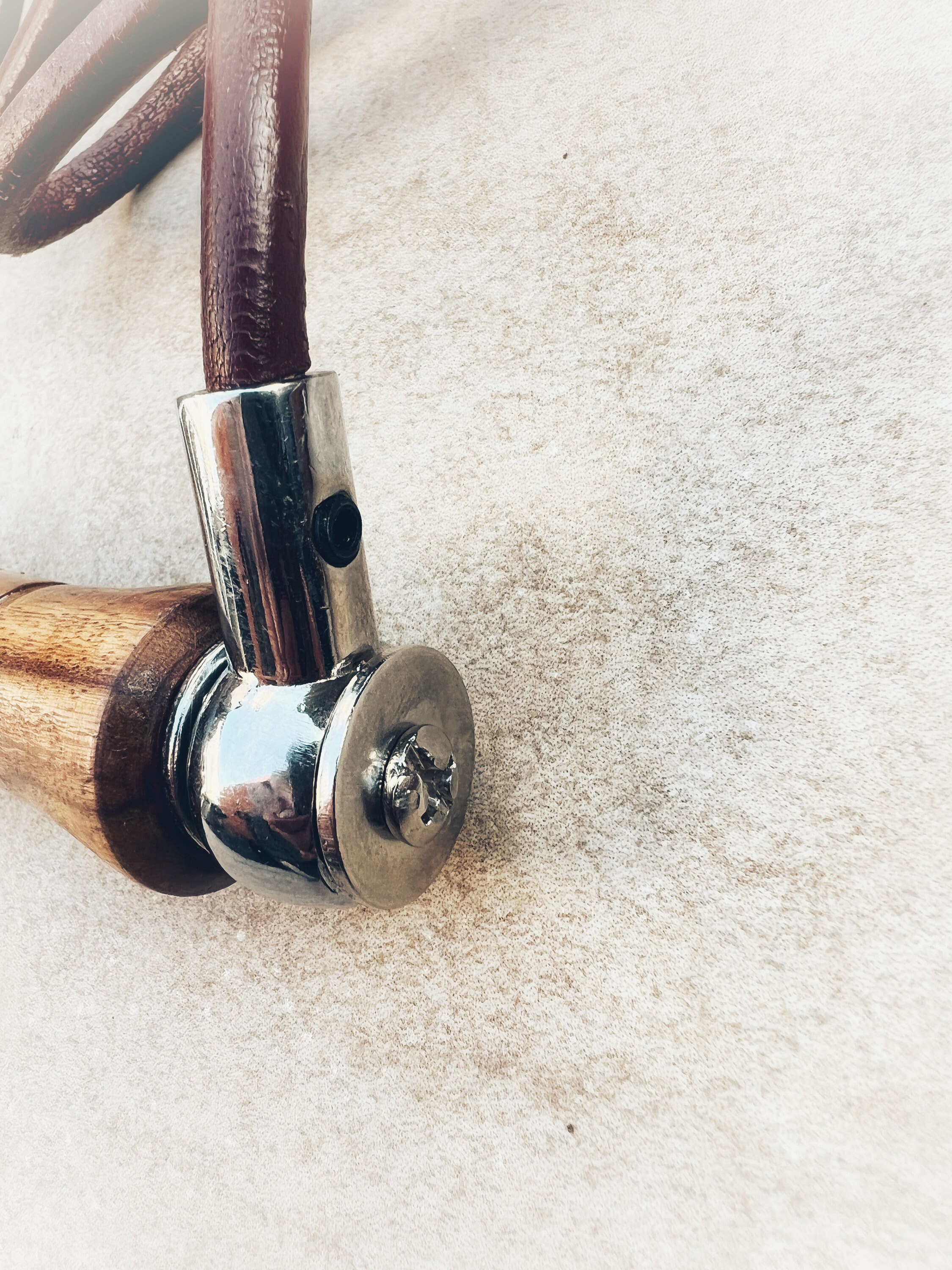 Retro Reborn Real Wood and Leather Skipping Rope - Etsy