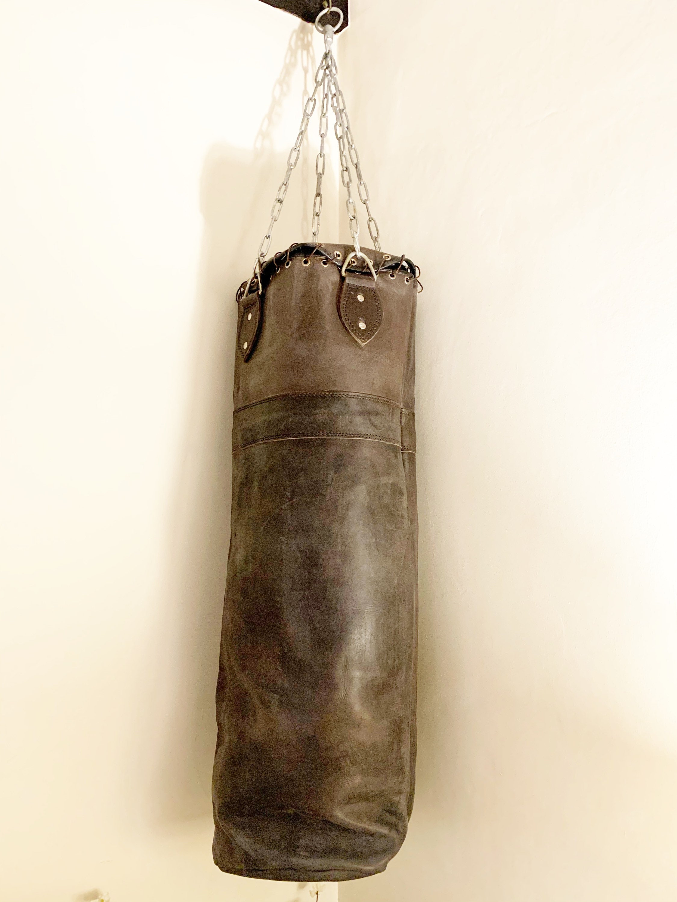 Retro Reborn Vintage Style Boxing Bag / Punch Bag With Hanging - Etsy UK