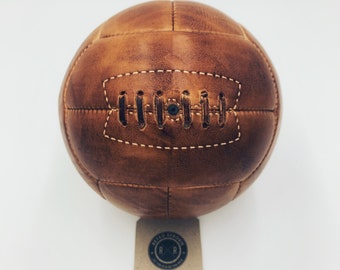 Pallone da calcio / calcio in stile vintage retrò rinato taglia 5