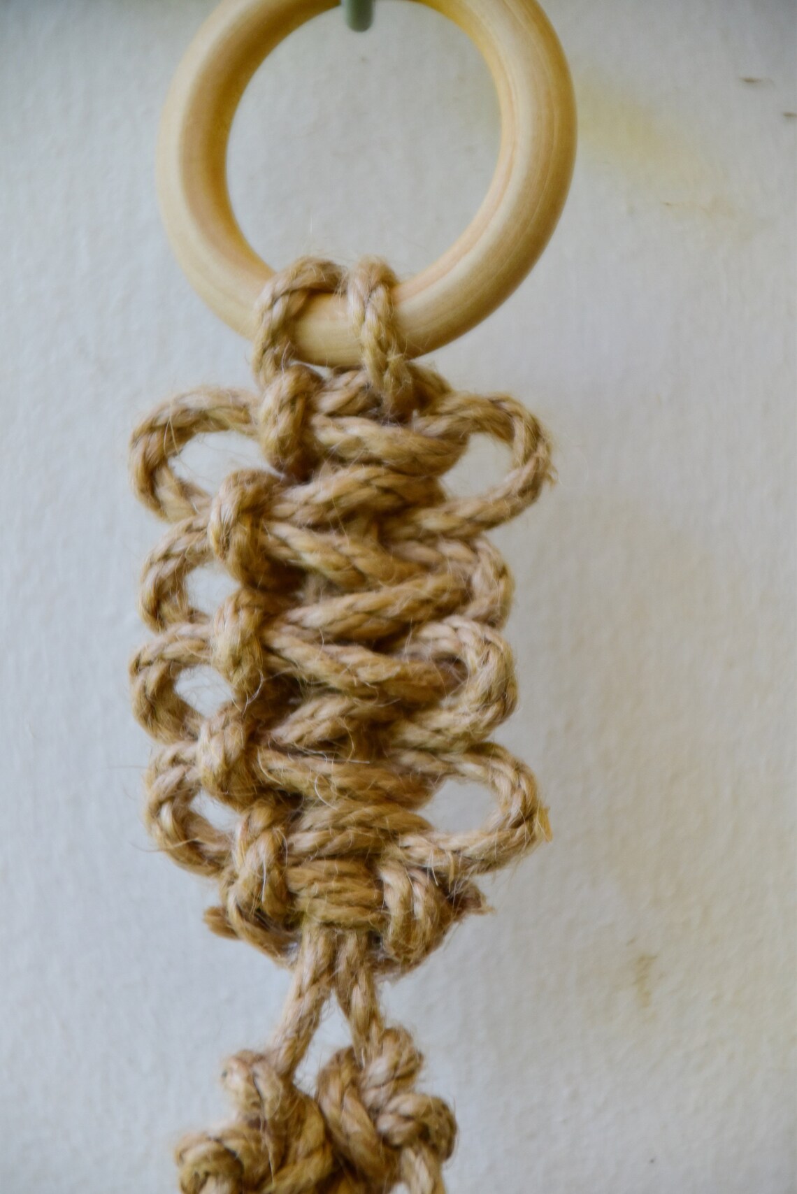 Jute Makramee Korb hängenZwiebelkorb Gemüse Lagerung | Etsy