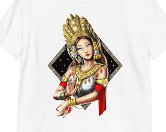 T-shirt Cambodjaanse Apsara-danser, Khmer-dansshirt, Cambodjaans T-shirt, shirt traditionele dans, Cambodjaanse kleding, Apsara-kleding