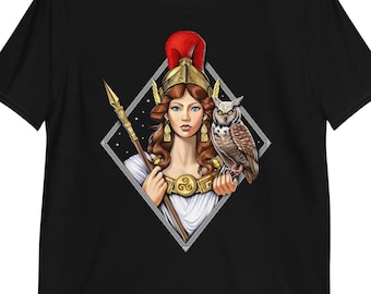 Griechische Göttin Athene Shirt, antikes Griechenland T-Shirt, griechische Mythologie Shirt, griechische Göttin Kleidung, griechische Mythologie Kleidung, Mythologie Kleid