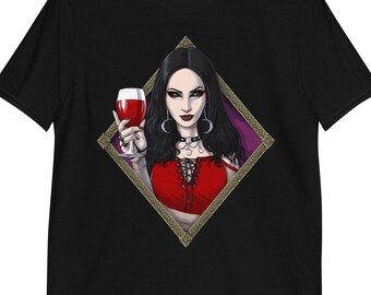 Goth T-Shirt, Gothic Witch Shirt, Wiccan Occult Shirt, Witchcraft Tee, Vampire Clothing, Goth Clothes, Gothic Outfit, Goth Apparel