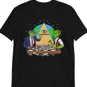 Illuminati Alien Tshirt - Occult Mason - All Seeing Eye Tee Illuminati Alien Tshirt - Occult Mason - All Seeing Eye Tee
