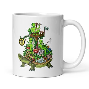 Funny Aliens Coffee Mug, Alien Mug, Extraterrestrials Mug, Alien Cups, Alien Lover Gift
