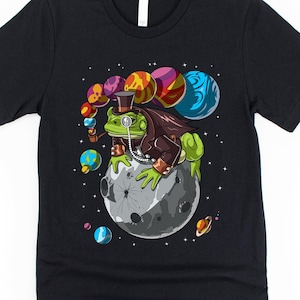 Psychedelic Frog T-Shirt, Frog Unisex Shirt, Mens Psychedelic Clothing, Psychedelic Clothes, Psychedelic Apparel, Psychedelic Outfit