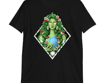 Gaia-T-Shirt, Mutter-Erdgöttin, Griechische Mythologie