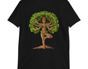 Tree of Life Yoga T-Shirt, Zen Meditation Spiritual Tee