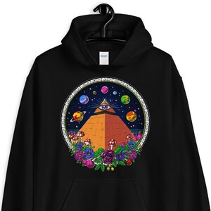 Illuminati rainbow refraction hoodie on sale