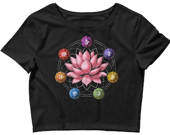 Lotus Flower Sacred Geometry Tshirt Gift Yoga Tee Lotus Flower Sacred Geometry Tshirt Gift Yoga Tee