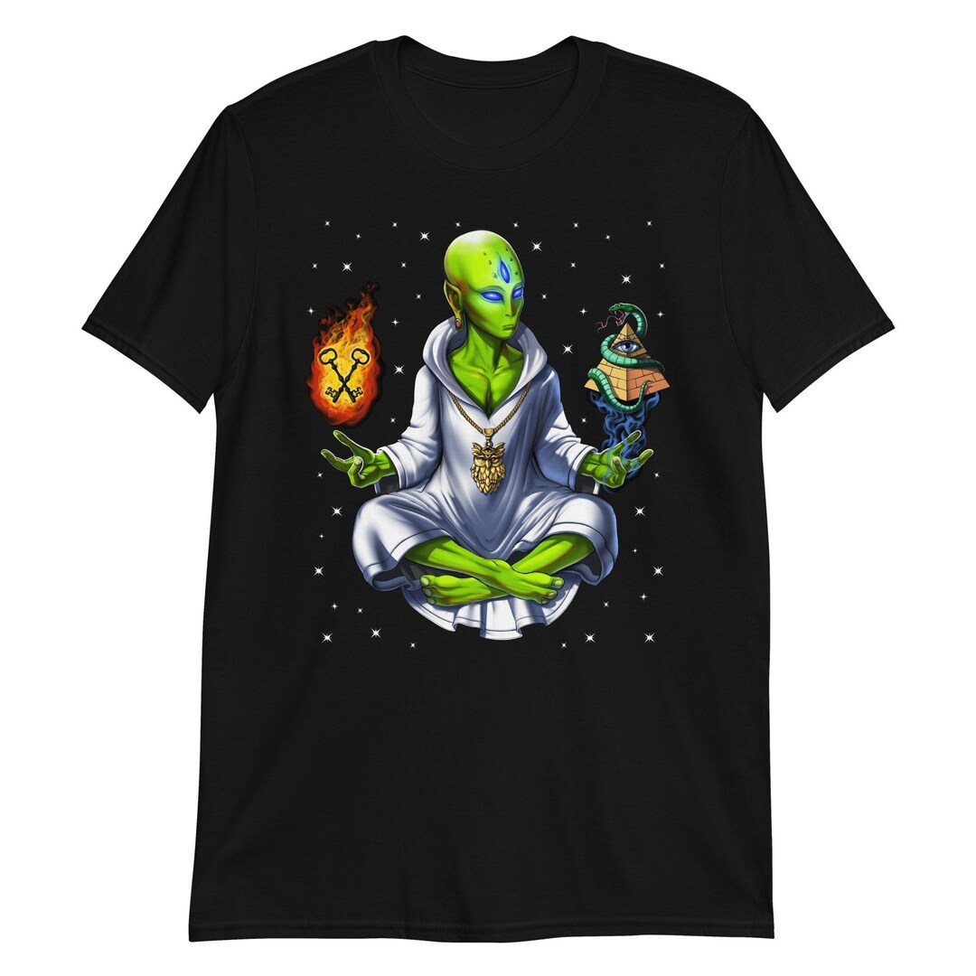 Illuminati Alien Shirt, Conspiracy Theories Tee, Masonic Shirt ...