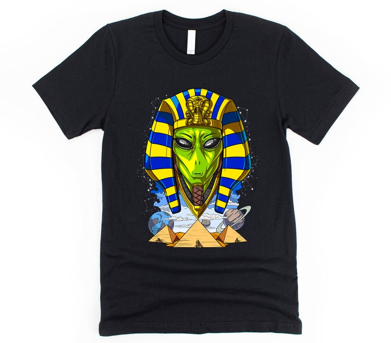 Alien Egyptian Pharaoh Tutankhamun Shirt King Tut Tee - Etsy