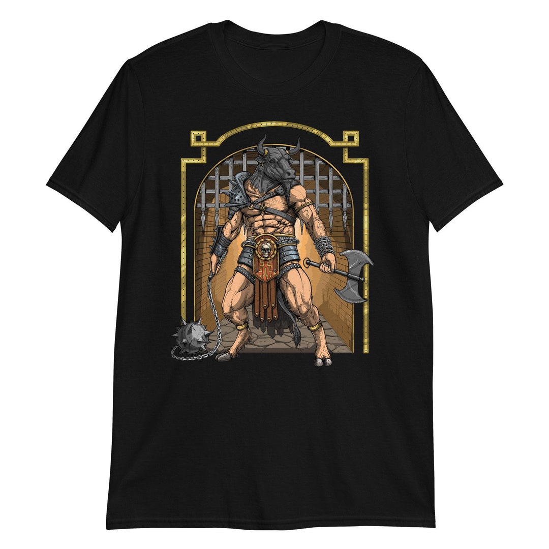 Minotaur T-shirt, Greek Mythology Shirt, Mythical Creature Tee