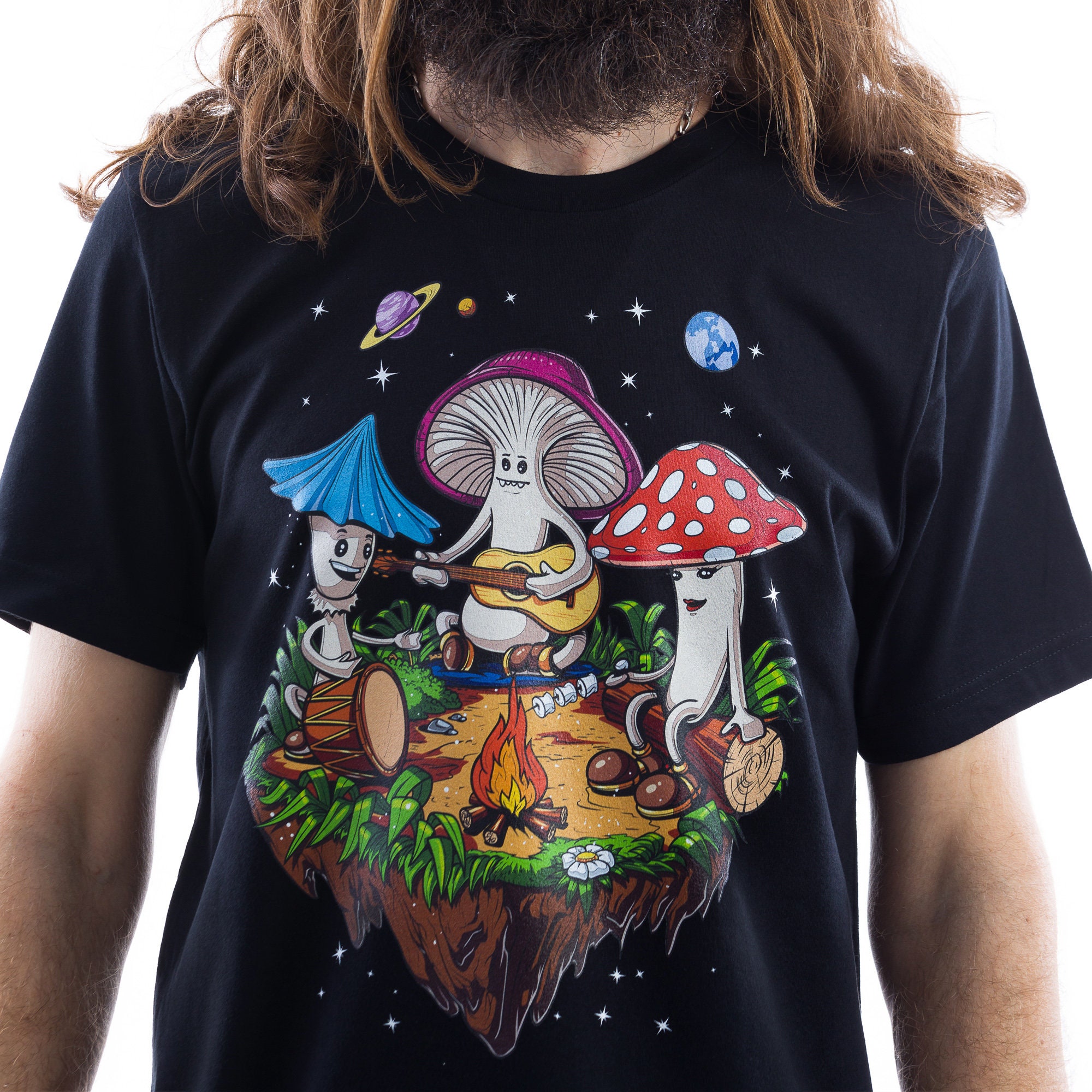 Magic Mushrooms Party TShirt Psilocybin Mushrooms Tee Etsy