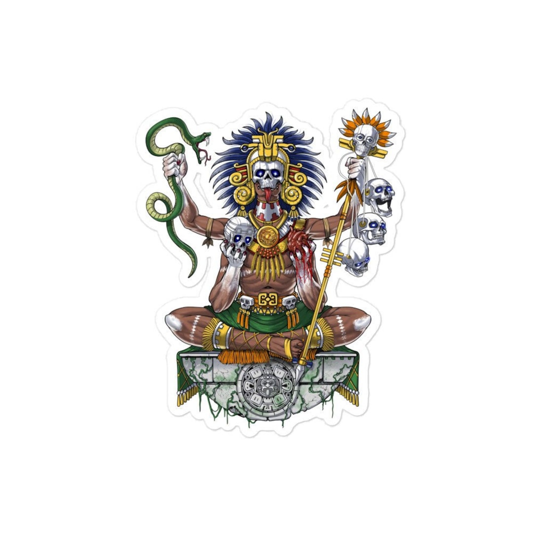 値下げ　メキシコ　アステカ神話の守護神の絵　レプリカ 値下げ メキシコ アステカ神話の守護神の絵 レプリカ｜絵画 - 絵画