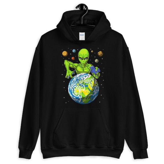 Alien hoodie mens hotsell