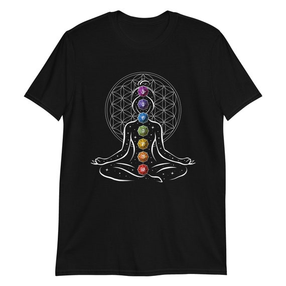 Chakras Shirt Yoga Meditation Sacred Geometry Chakras Shirt Yoga Meditation Sacred Geometry